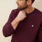 Sweat Homme Bordeaux - L'Iconique